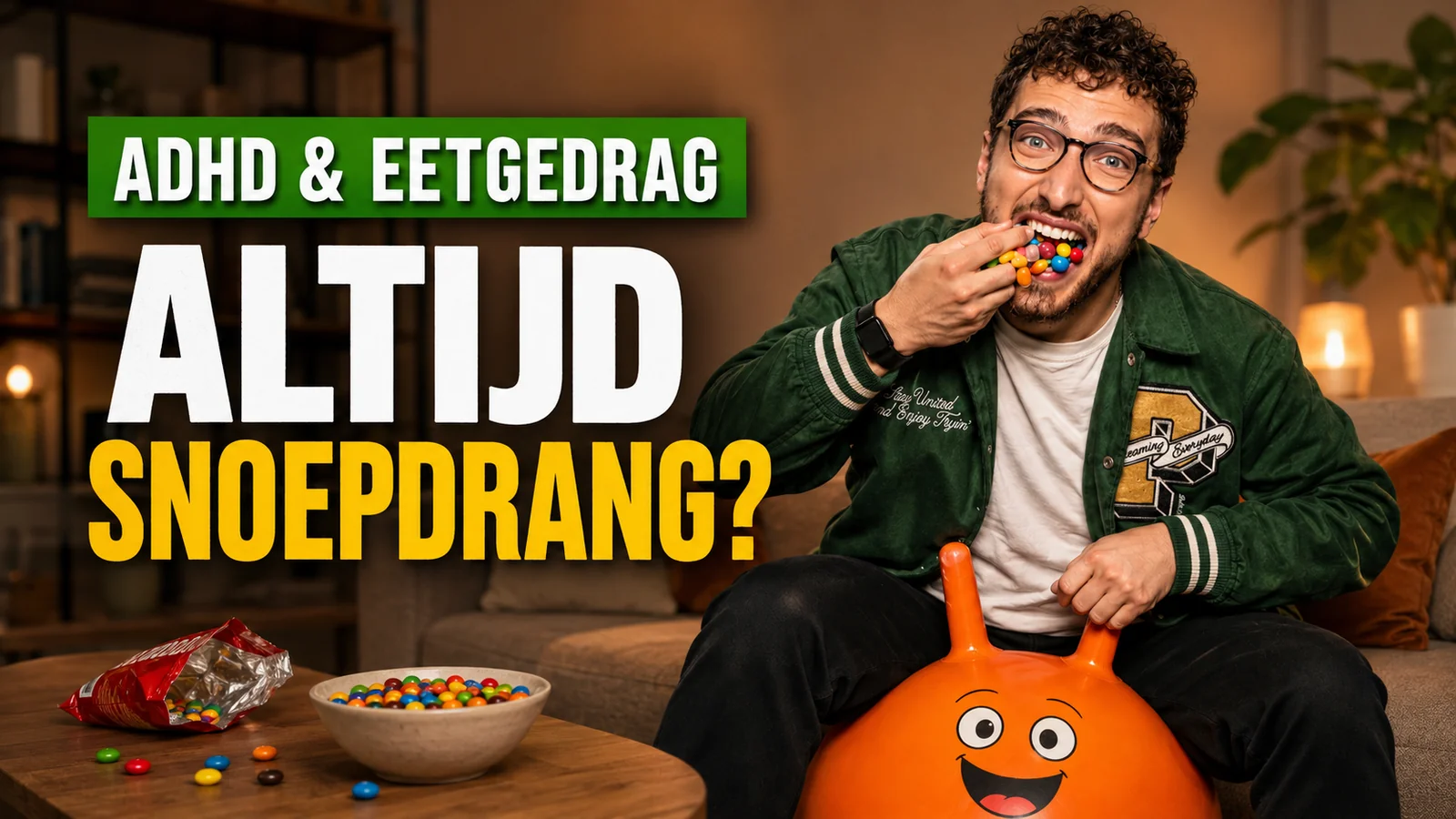 ADHD, snoepen, food noise en emotie-eten uitgelegd