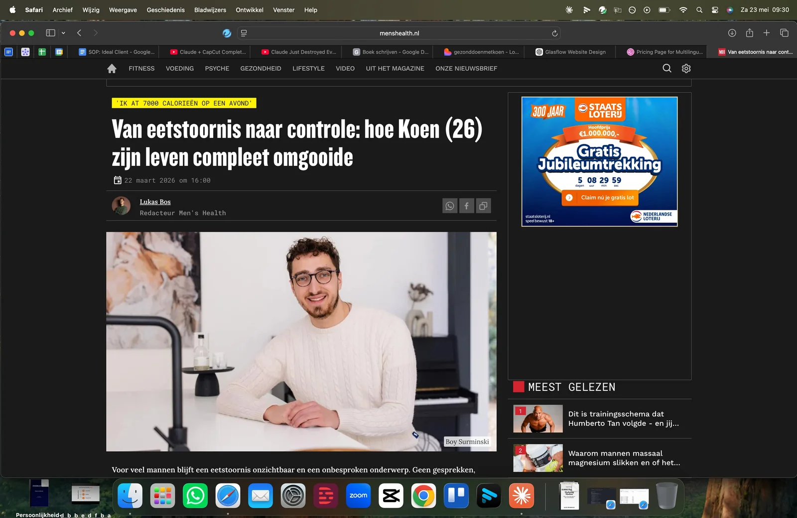 Men's Health artikel